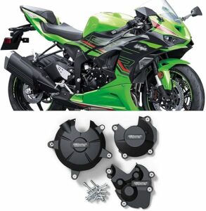 Aftermarket custom engine case cover and clutch cover gb racing Kawasaki ZX6R 636 Ninja ZX-6R 2025 Engine Cover Set Engine Guard Protection Covers