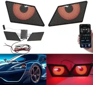 Demon Eyes Light Devil Eyes Light for headlights Burgman AEROX Ntorq Activa Dio 12V Car Accessories DIY Universal App Control