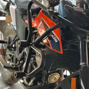 KTM Adventure 250/390 2021+ Gen 1 Crash guard with Heavy Nylon Sliders  Full Tank Protection Guard