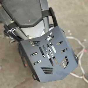Luggage Rack or Top Rack Carrier With Backrest For Pulsar NS 125/160/200
