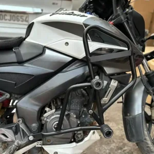 Pulsar NS 200 Crashguard with Heavy Nylon Sliders Dual Side Tank Guard