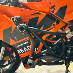 KTM RC 200 390 2022-2025 Moto GP Edition Crashguard with Heavy Nylon Sliders Dual Slider Full Side Fairing Protection Guard