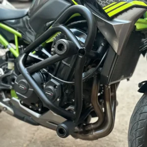 Kawasaki Z900 BS6 2021-2024 Crash guard with Heavy Nylon Sliders Full Tank Protection Guard
