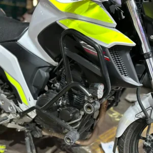 Yamaha FZ S FI Ver 3.0 FZ V3 Crash guard with Heavy Nylon Sliders Full Tank Protection Guard