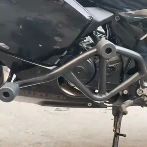 Suzuki Gixxer SF 150 SF 250 Crashguard with Heavy Nylon Sliders Dual Slider Side Fairing Protection Guard