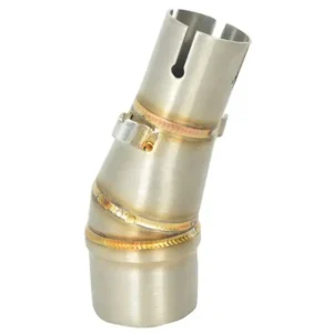 Stainless Steel Exhaust Mid Bend Pipe Slip-On for Kawasaki Ninja 250, Ninja 300 Exhaust link pipe