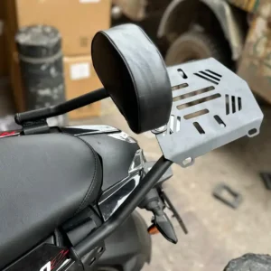 Luggage Rack or Top Rack Carrier With Backrest For Bajaj Pulsar NS 400Z
