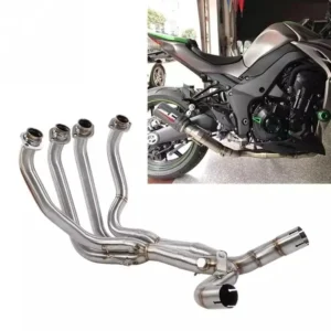 Full System For Kawasaki Z1000 Ninja1000 2010-2024 Exhaust Header Pipe Muffler Stainless Steel