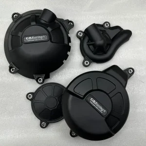 Aftermarket custom engine case cover and clutch cover for APRILIA RS 457 TUONO 457 Engine Cover Set Engine Guard Protection Cover