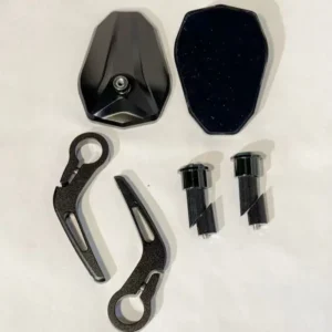 Side Mirrors Handle Mount Bar End Mirror Universal Handlebar Rear View Anti Glare Heavy Aluminium Alloy