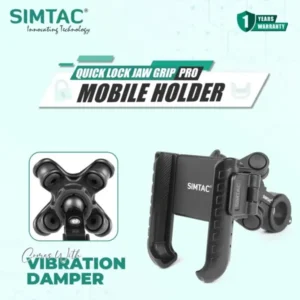 Simtac quick lock bike Phone Holder with vibration damper