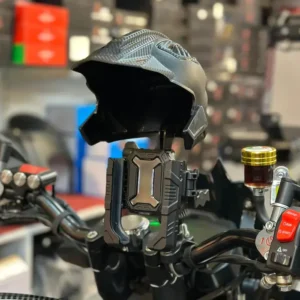 Mobile Holder With Helmet Cap