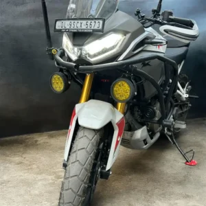 TVS Apache RTX 300 Crash guard with Heavy Nylon Sliders Full Protection Guard