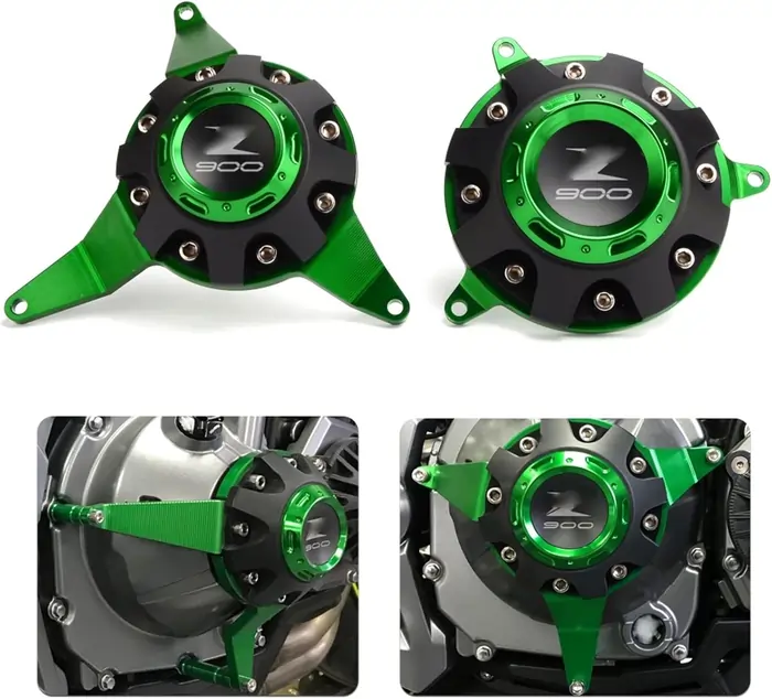 Engine Covers CNC Aluminium For Kawasaki Z900 2017-25