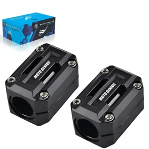 MOTO GENIUS Universal Motorcycle Engine Crash Guard Sliders | Crash Guard Bumpers