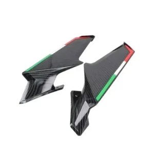 H2 Look Carbon Wings Mirror Italian Design Universal