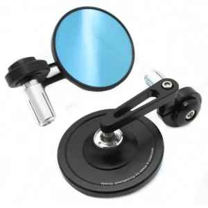 CNC Round Barend Small GT Mirror Black