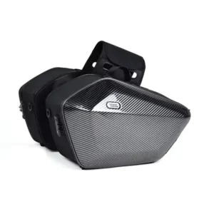 Motocentric Carbon Fiber Hardshell Saddle Bag 30-30L