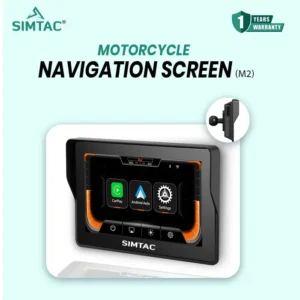 Simtac 5 Inch motorcycle GPS CarPlay & Android Auto system – M2