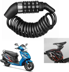 MT Racing Steel Combination Helmet Lock