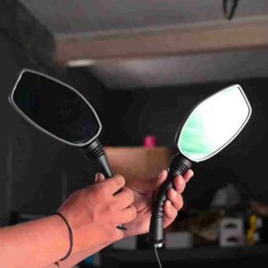 Motorcycle Mirror with Camera Recorder
