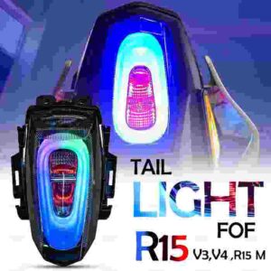 LED Tail Light for R15 V3, V4, R15M, RGB Flowing Indicators